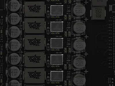 PCB y alimentación de la ASUS ROG Astral LC RTX 5090